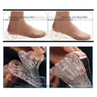 Combo 10 Miếng Đế Lót Giày Tăng Chiều Cao Tối Đa 4Cm