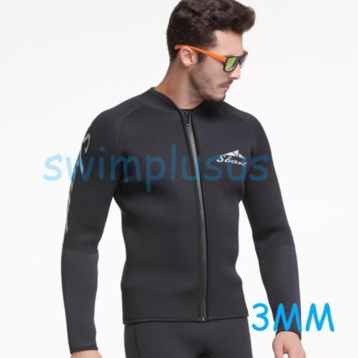 Áo bơi dài tay giữ nhiệt nam Sbart 3MM mẫu 1 👙 sexy  ཾ ' ་