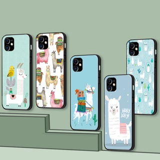 Ốp Điện Thoại Dẻo Họa Tiết Hoạt Hình Alpaca Llama Dễ Thương Cho Samsung Note 10 Lite 20 Ultra S22 Plus 94C