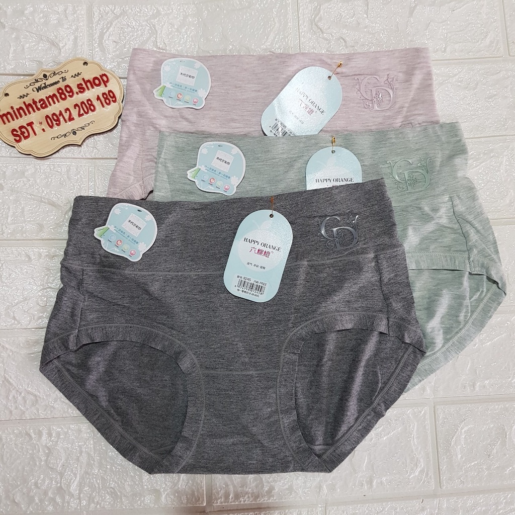 *8245*9216 Quần Lót Nữ Cotton Cạp Cao Ôm Bụng ,cho các bạn bụng to, sau sinh
