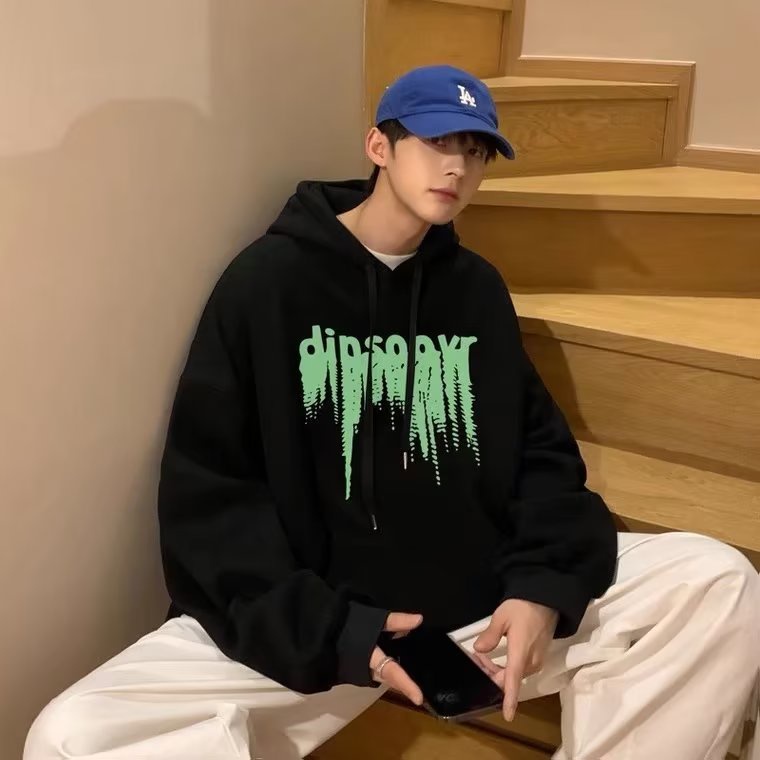 Áo hoodie In Chữ Phong Cách Nhật Bản Thời Trang Cao Cấp Dành Cho Nam M-5XL