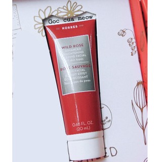 [20ml] Mặt nạ ngủ Korres Wild Rose Advanced Brightening Sleeping Facial