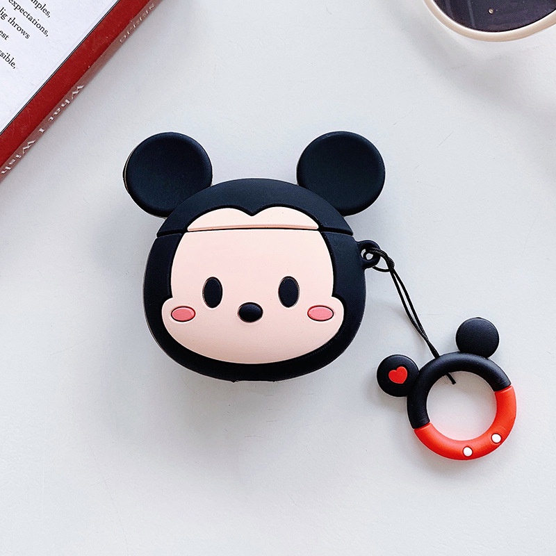Vỏ Bảo Vệ Hộp Sạc Tai Nghe Airpods 1 2 3 Pro i12 i10 i11 i9s inpods 12 13 Pro i13 Bằng Silicon Mềm Họa Tiết Hoạt Hình Xinh Xắn