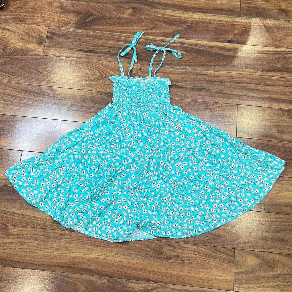 Đầm 2 dây maxi bé gái D220722