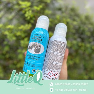 Xịt khử mùi giầy Apteka Nga