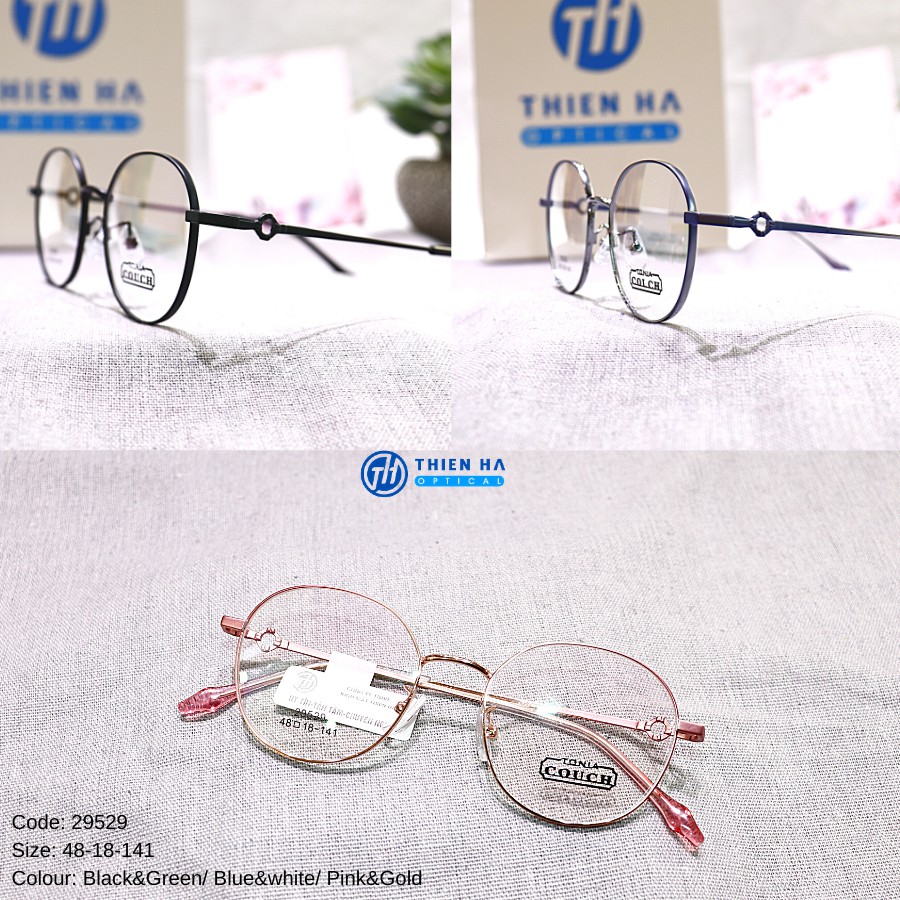 👑 [HÀNG CAO CẤP] [Mua gọng tặng mắt ]Gọng kính titan cao cấp, hàng nhập khẩu Hàn Quốc Galaxy GLK267002 👓 | BigBuy360 - bigbuy360.vn