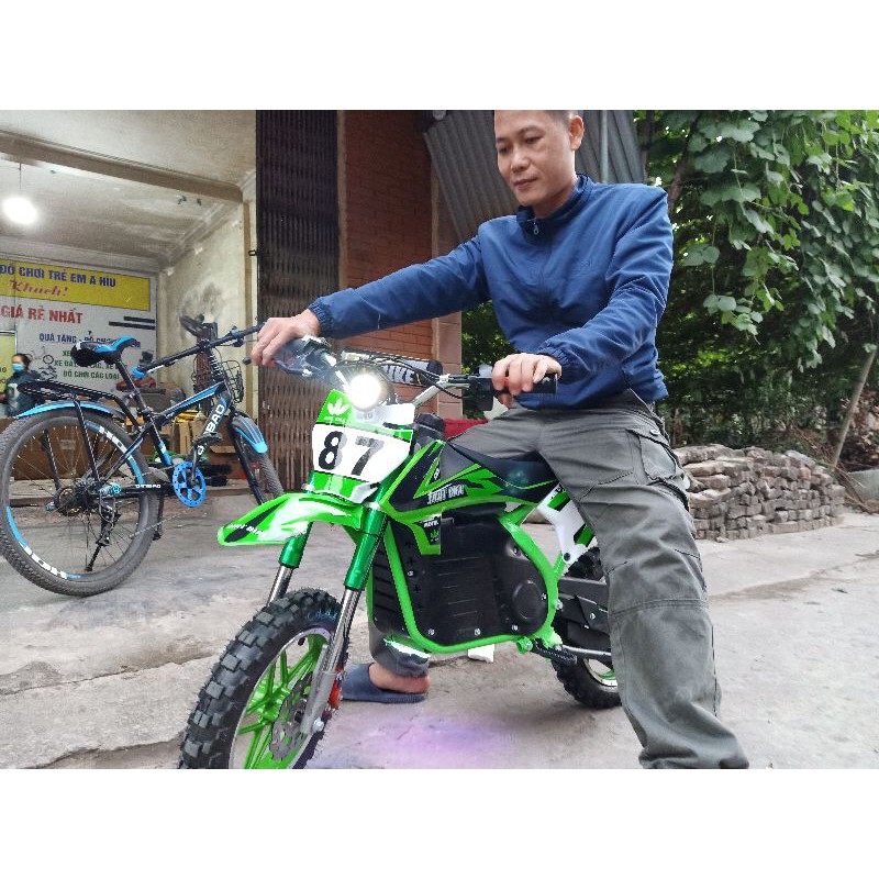 Xe cào cào mini chạy điện bình 36v - 500w- a hìu Q7