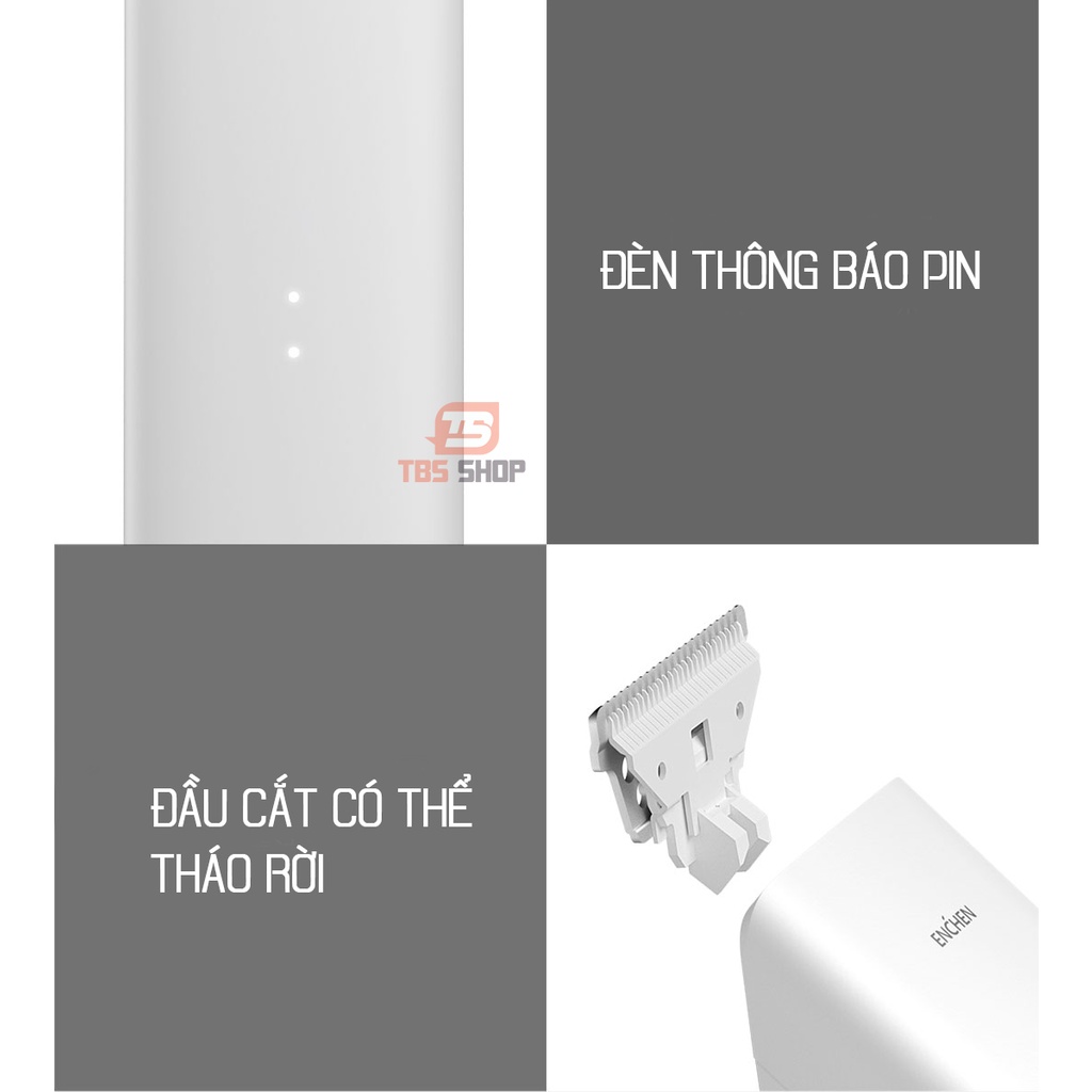 Tông đơ Xiaomi Enchen pro - Tông đơ cắt tóc chính hãng xiaomi