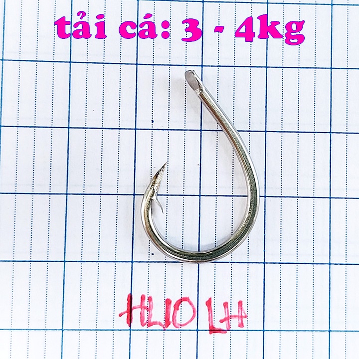 100 Lưỡi Câu Cắm Cá Lóc, Cá Lăng, Cá Tra chuyên dùng săn cá lớn