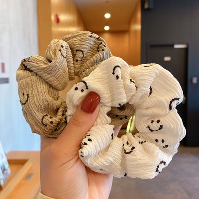 Dây Buộc Tóc Kẻ Sọc Phong Cách Hàn Quốc 32 Màu Lựa Chọn