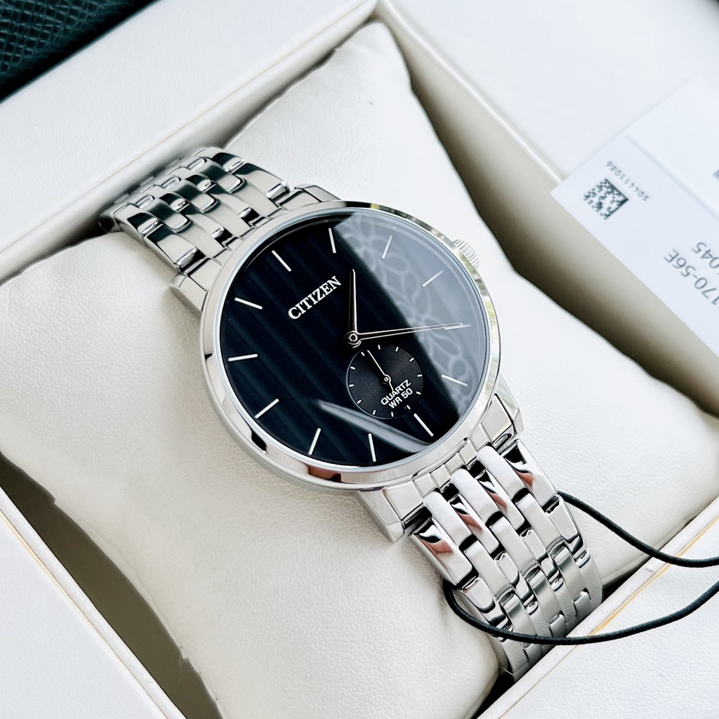 Đồng hồ kim nam dây thép Citizen Quartz BE9170-56A Japan