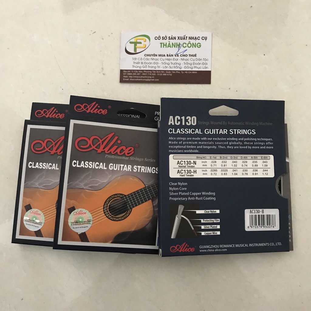 Dây đàn guitar Alice AW432P , dây đàn nylon AC130