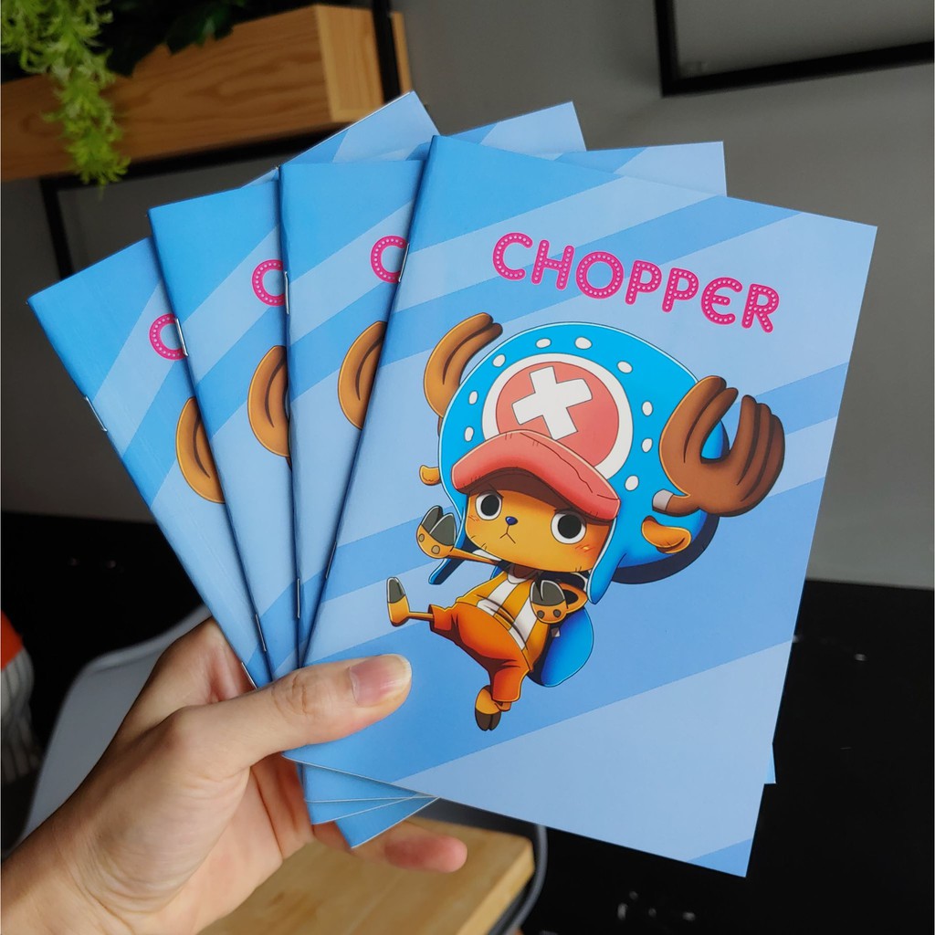 1 quyển vở Chopper khổ A5 vở kẻ ngang