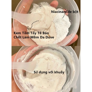 Bột Mặt Nạ Niacinamide Vitamin B3 Và Tẩy Tế Bào Chết Dove