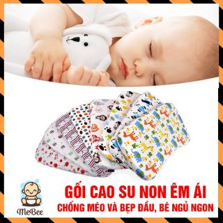 Gối cao su non cho bé từ sơ sinh tới lớn