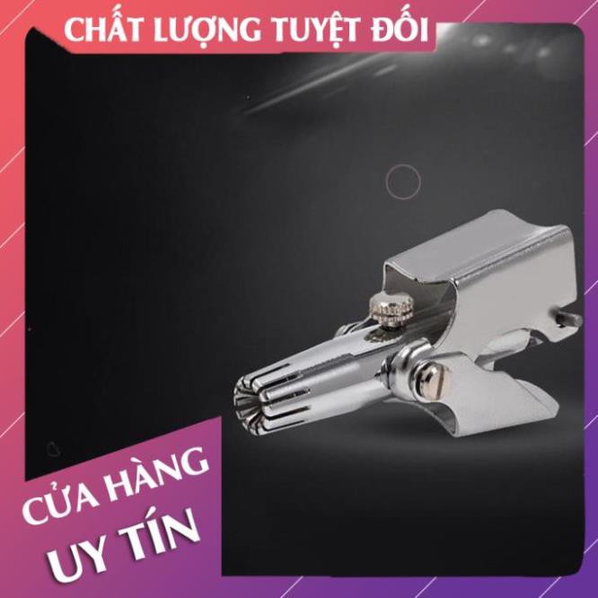 [Hàng loại 1] Dụng cụ cắt tỉa lông mũi bằng thép không gỉ cao cấp, máy tông đơ cắt lông mũi an toàn - Lan Chi Mart