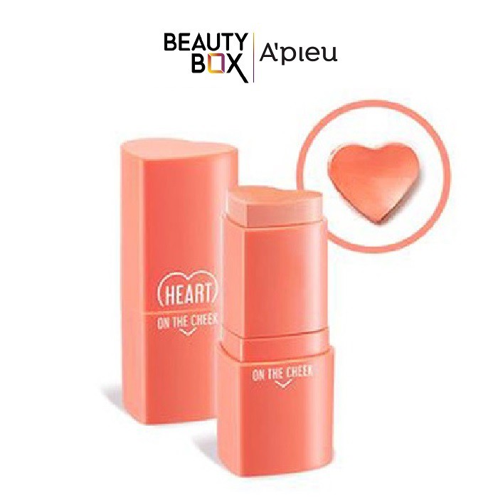 Má Hồng Trang Điểm A'Pieu Heart On The Cheek 5.5g | BigBuy360 - bigbuy360.vn