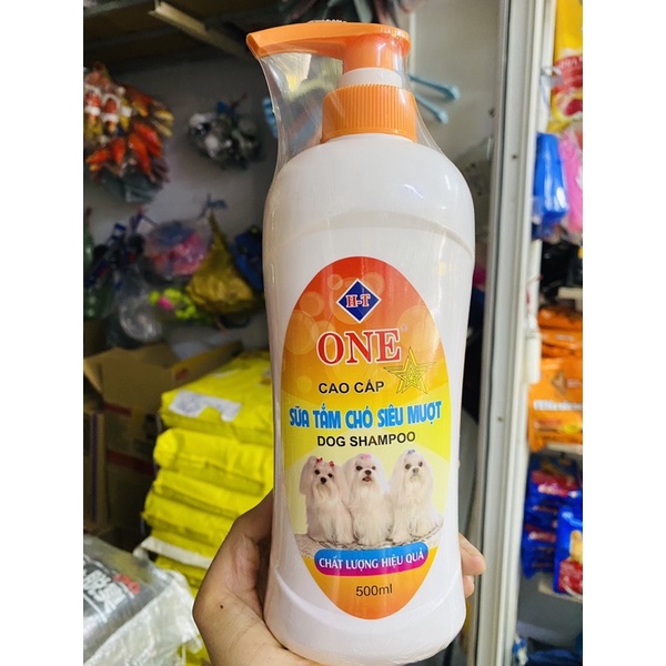 [CAO CẤP] Sữa Tắm chó mèo ONE 500ml dòng Cao cấp