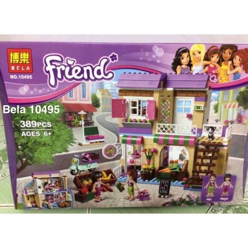 Đồ chơi lego friend xếp hình con gái Tiệm bánh ngọt friends heartlake