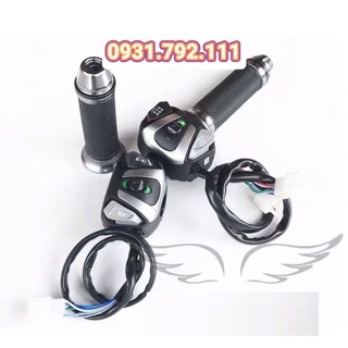 Bộ công tắc tay ga Xmen đời mới hàng đẹp thẩm mỹ cao