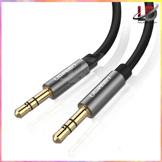Cáp âm thanh chuẩn 3.5mm cao cấp ugreen 10733 dài 1m - hàng chính hãng bảo hành 18 tháng