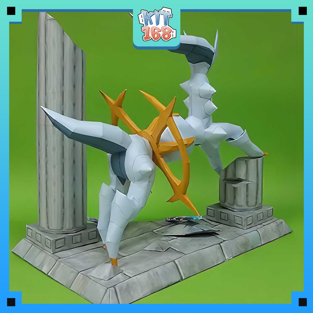 Mô hình giấy Anime Game Pokemon Arceus