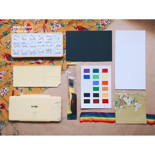 Set starter pack màu Gouache ver A STUDENT GRADE ft. Miya HIMI