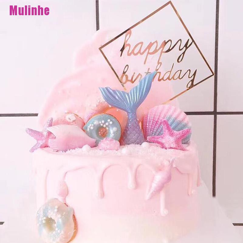 Khuôn Silicone Tạo Hình Làm Bánh Kẹo Hình Vỏ Sò / Sao Biển 3D