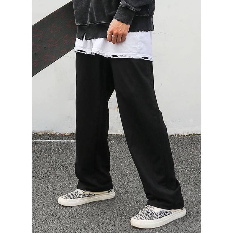 Quần Nỉ Da Cá Basic Dáng Xuông | Casual Cotton Regular Pant | 3T Streetwear