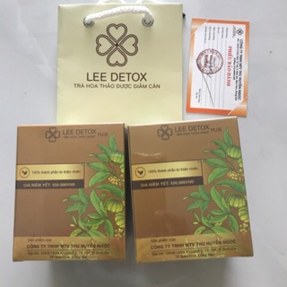 Trà hoa thảo dược giảm cân Lee Detox