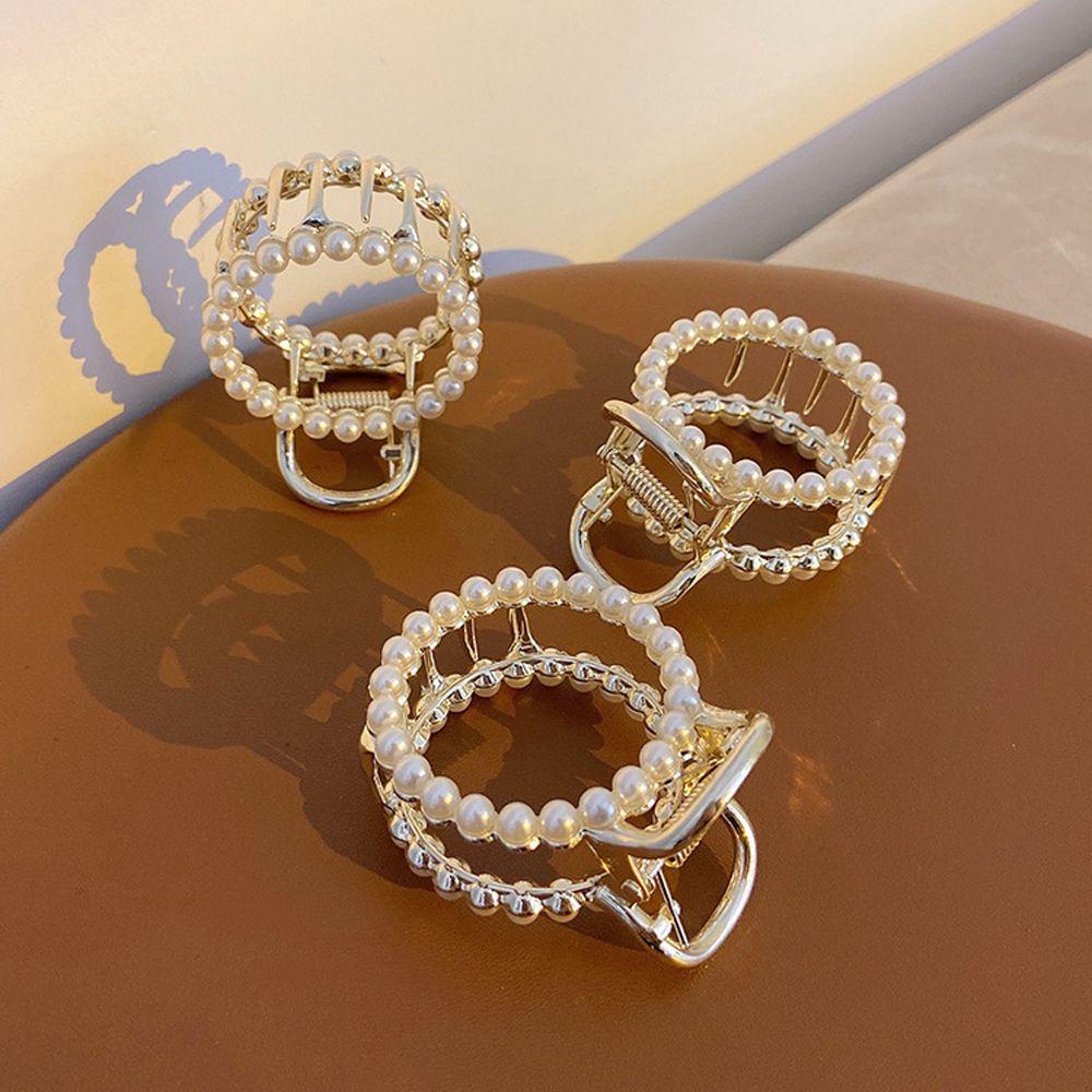 Mxgoods Kẹp Tóc Hình Cá Mập Tròn Phong Cách Retro Vintage Tinh Tế Cho Nữ