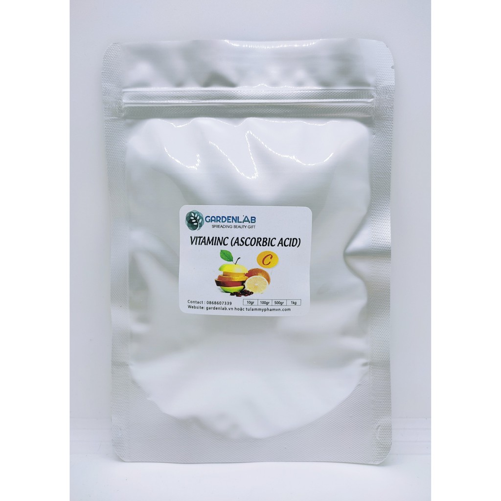 100GR Hoạt Chất Dùng Dưỡng Trắng Da VITAMIN C ( L-ASCORBIC ACID)