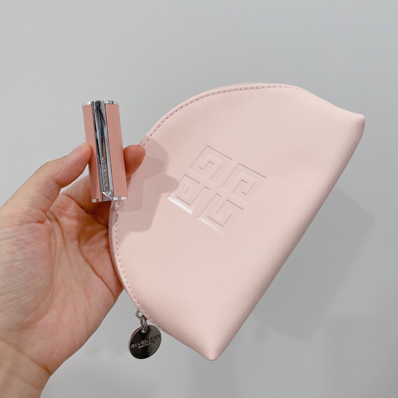Set Givenchy son và túi pouch trang điểm