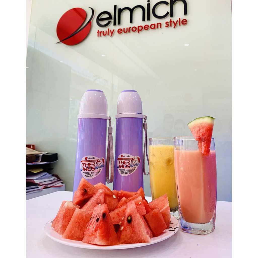 Bình đựng nước giữ nhiệt 2 lớp INOX 304, Tráng Bạc, 1500ml 2000ML Elmich