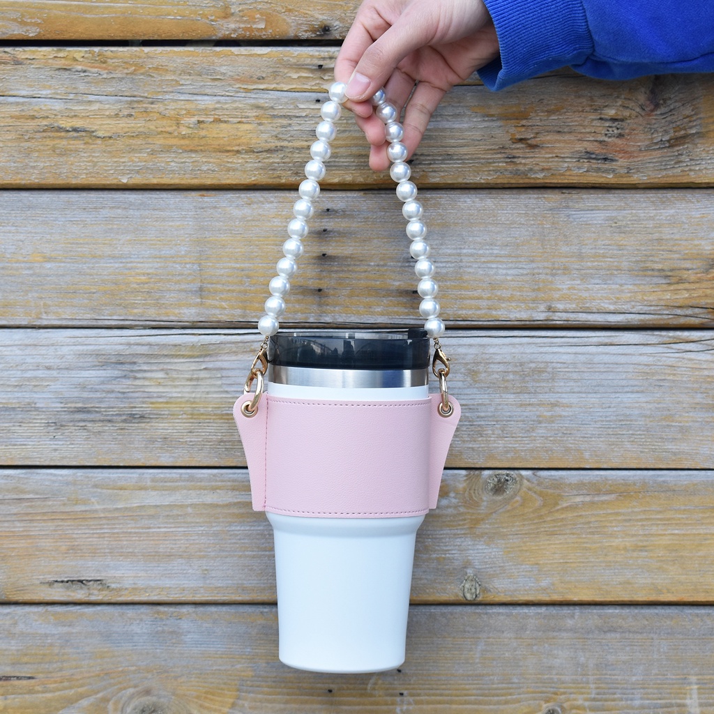 Bình Đựng Nước Di Động Có Dây Đeo Ngọc Trai Cho Tyeso Tumbler 20Oz/600ML Và 30OZ/890ML