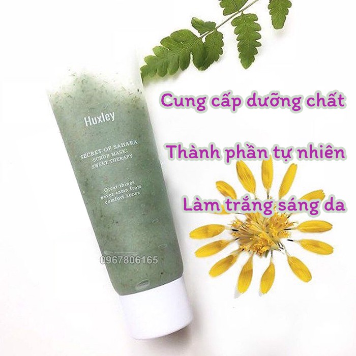 Tẩy Tế Bào Chết Huxley Hàn Quốc- Tẩy Da Chết Huxley Scrub Mask Sweet Therapy 30G