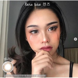 < Hàng mới về > Kính áp tròng MARRY ME ORANGE BROWN của O-lens (Hsd 3-6 tháng)