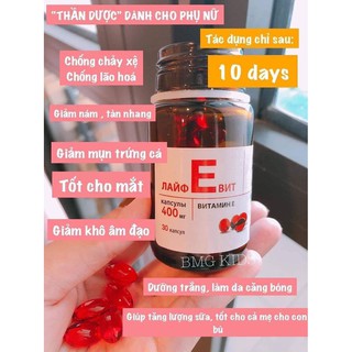 Vitamin E Đỏ Nga 400Mr