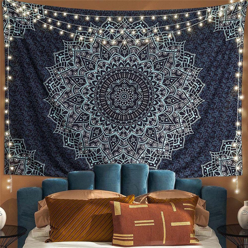 Thảm Đi Biển / Thảm Trải Sàn Họa Tiết Mandala Phong Cách Bohemian Độc Đáo Trang Trí Nhà Cửa