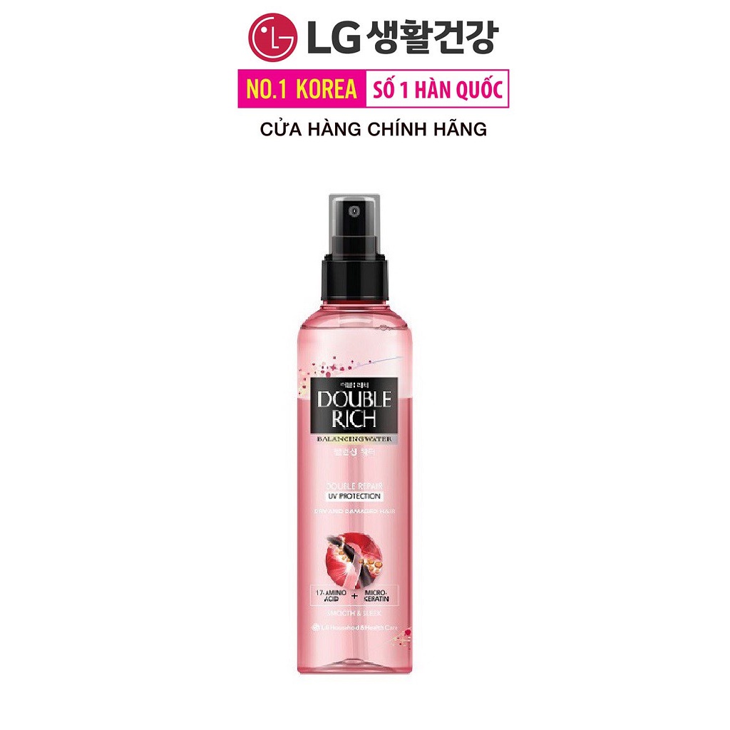 Nước dưỡng tóc chăm sóc hư tổn Double Rich BW Double Repair 120ml/250ml