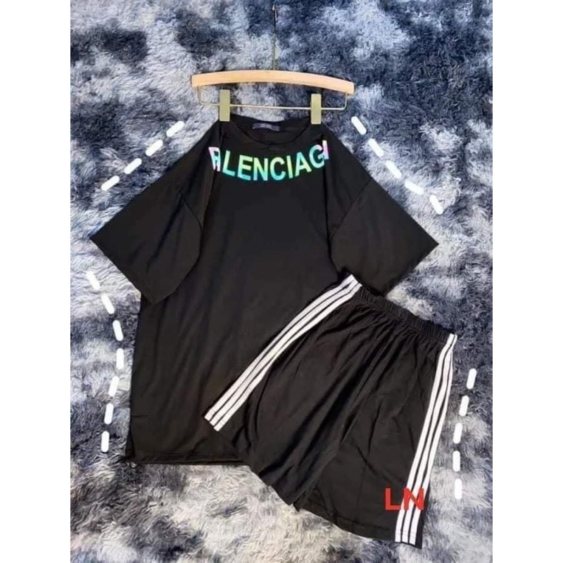 Sét áo BALE vòng cổ phản quang 7m + đùi 3 sọc DA5