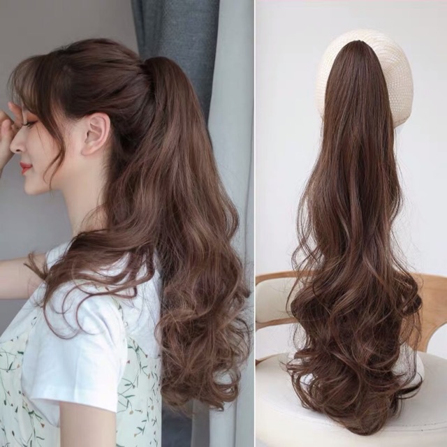 TÓC NGOẶM XOĂN DÀI DÀY CHO NỮ TIỆN DỤNG