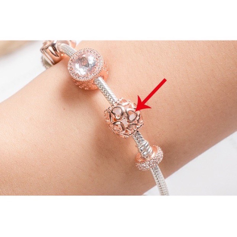 Hạt cao su chặn charm các loại