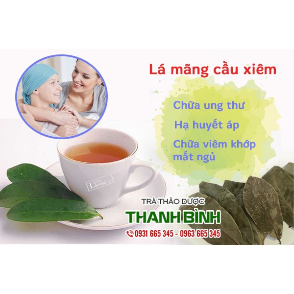 Lá Mãng Cầu Xiêm 100Gr Chất Lượng Hàng Loại 1 - Thảo Dược Uy Tín