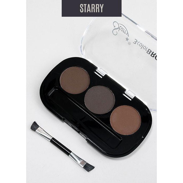 BỘT TÁN LÔNG TÀY STARRY 3 COLOR BROW KIT