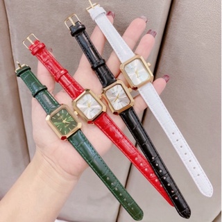 Đồng hồ nữ thời trang rolex, đồng hồ đeo tay dây da mạ vàng mặt nhỏ chống nước mẫu mới mẫu hót 2022