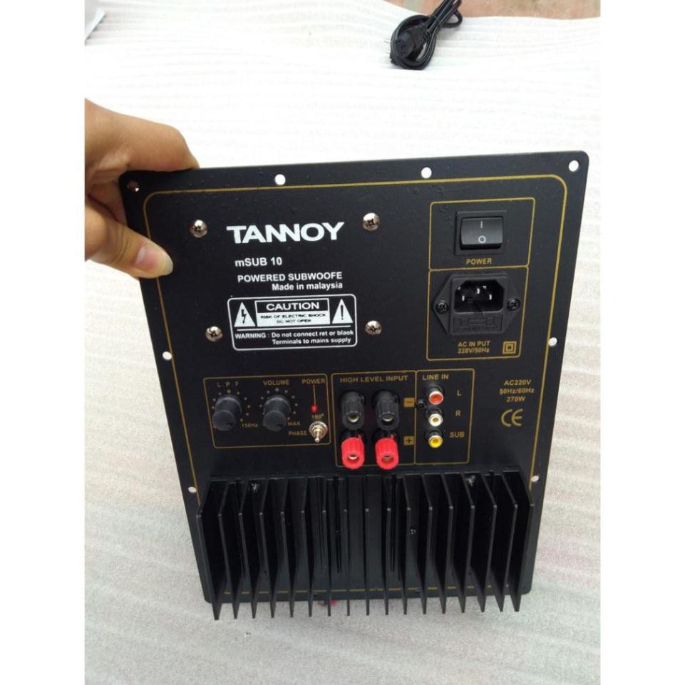 MẠCH SUB ĐIỆN TANOY 2 SÒ TOSHI NGUỒN VUÔNG - MẠCH SIÊU TRẦM