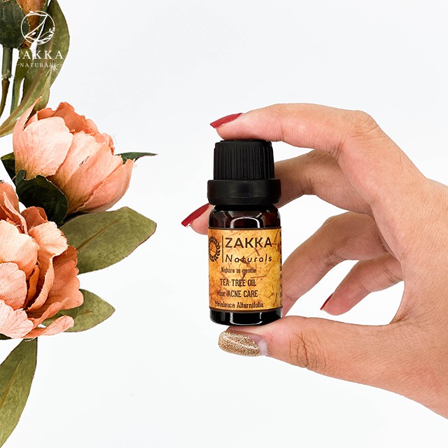 Tinh Dầu Tràm Trà Giảm Mụn Giảm Sưng Acne Tea Tree Oil 10ml - Zakka Naturals | BigBuy360 - bigbuy360.vn