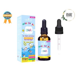 Siro DHA Drops thơm ngon cho bé an toàn hiệu quả chai 50ml