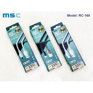 [BH Trọn Đời] Cáp sạc Micro USB/Lightning/TypeC 2.1A Remax RC-160
